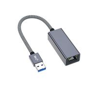 Adattatore RJ45 di Ethernet di gigabit USB3.0 di alluminio per stabilità migliorata e bassa latenza nella trasmissione dei dati di alta efficienza dell'ambiente di uso