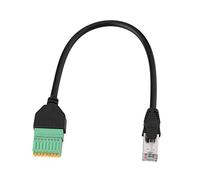 Adattatore RJ45 Maschio Jack a 8 Pin con Terminale a Molla RJ45 Adapter Cable Connettore RJ45