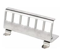 Adattatore Roline per binario DIN, 6 moduli Keystone
