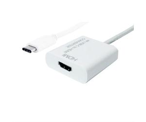 ADATTATORE ROLINE USB 3.1 C-HDMI M/F HQ TYPE C CON CAVO VALUE