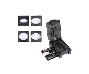 Adattatore RT-BGA169-01 BGA169 / BGA153 EMMC V2.5 con 4 pezzi di scatola di delimitazione BGA per programmatore RT809H