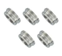 Adattatore rubinetti, riduzione M24x1et x M22x1et in ottone cromato. 5PZ