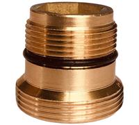 Adattatore Rubinetto Costruzione in Rame con Aeratore Integrato da 16,2 a 22 mm