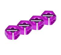 Adattatore Ruota, 12mm Conversione Estensione Adattatore Adattatore Universale RC per Auto RC in Scala 1/10(6mm-Viola) Accessori per modellini di Auto