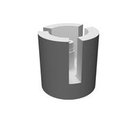 Adattatore Ruota per Hua Peng Ford Aeromax 1:14 RC Camion 4mm Stampato