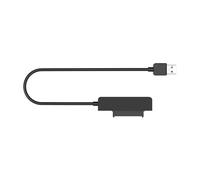 Adattatore SATA a USB-A 3.0 e USB 3.1 Gen1 per dischi da 2.5", trasferimento rapido e connessione di unità esterne.