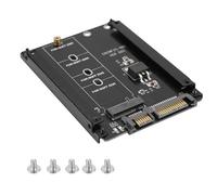 Adattatore SATA M.2 Adattatore M.2 da NGFF a SATA ad alte prestazioni 22 pin Adattatore M.2 da NGFF a SATA Plug and Play da M.2 a SATA M Key per WinXP/Vista/Win7/Win8 32-digit/64 cifre M AC/LI NUX