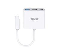 Adattatore SAVAK-48 USB 3.0 5Gbps bianco SAVIO