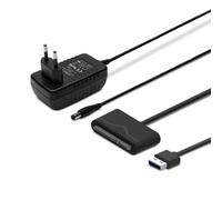 Adattatore Savio AK-39 USB 3.0 SATA III per SSD HDD 2.5 3.5 Alimentato
