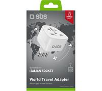 Adattatore SBS da presa muro Italiana a Universale