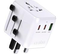 Adattatore SBS da viaggio universale + USB + 2x Type-C