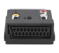 Adattatore Scart maschio-femmina intercambiabile S-Video e 3 uscite audio
