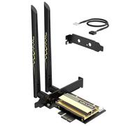 Adattatore scheda di rete WiFi Pcie WiFi 6E WAVLINK WN675X3-C Tripla banda AX210