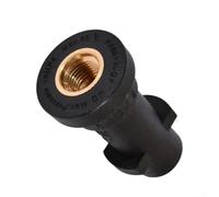 Adattatore Schiumogeno Idropulitrice 1/4'' Ottone per Karcher K2-K6, Ugello Rotante Detergente Auto e Facciate, Kit per lavaggio Patio con Regolazione Getto 0,6L