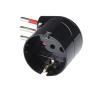 Adattatore schuko 90° salvaspazio