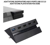 ADATTATORE SDOPPIATORE HUB 5 PORTE USB 3.0 2.0 ADATTATORE PLAYSTATION PS4 DOBE