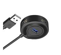 Adattatore sdoppiatore USB a 4 porte per un utilizzo senza problemi con mouse e tastiere su PC desktop laptop