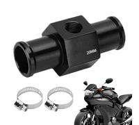 Adattatore sensore radiatore - Connettore temperatura in alluminio 16/18/20/22/24 mm | per dispositivo di misurazione 'acqua, robusto connettore a doppia fascetta resistente al calore, p