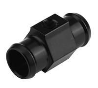 Adattatore sensore temperatura acqua moto, Keenso alluminio misuratore temperatura acqua giunto tubo adattatore sensore radiatore sensore con 2 morsetti(22mm)