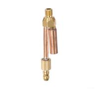 Adattatore separato per torcia di saldatura TIG compatibile con torce di saldatura 150 TIG, materiale in rame, filettatura M8x1 0, lunghezza 74 mm, connettore di ricambio