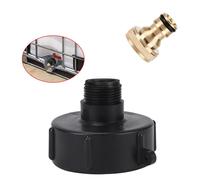 Adattatore serbatoio acqua piovana tubo giardino facile tappo filetto ricambio s