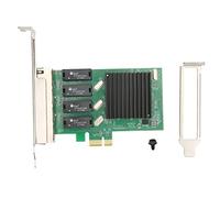 Adattatore Server Gigabit PCIE Installazione Semplice della Scheda di Rete NIC PCIE Controller NIC RTL8111H PCB RJ45 a 4 Porte per Computer