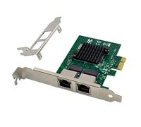 Adattatore server PCIe Gigabit Ethernet a due porte con chipset NetXtreme BCM5720-2P Scheda LAN di rete PCI Express 1000M per Windows Sever Linux Ubuntu VMware