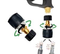 Adattatore Set per Nilfisk & Bosch Veloce M22 IG Attacco Rapido Girevole 360 °