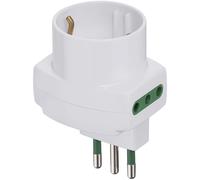 Adattatore sfalsato verticale Vimar S11+2P11+P30 bianco Bianco