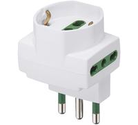 Adattatore sfalsato verticale Vimar S17+2P17/11+ bianco Bianco