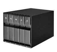 Adattatore Silverstone FS305-12G per 5 unità SAS da 3,5" 12 GB/SATA da 6 GB a 3 alloggiamenti da 5,25"