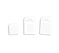 Adattatore SIM LogiLink AA0047 Micro-SIM Nano-SIM 3 pezzi Bianco