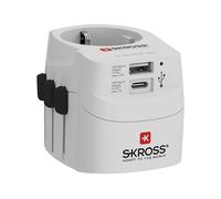 ADATTATORE SKROSS 1.302472 TRAVEL PRO LIGHT USB-A/C WORLD