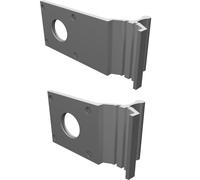 Adattatore Slitta per Router Bosch Colt a Guida Morsetto Emerson Staffa