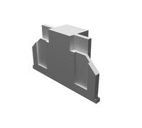 Adattatore Spazzaneve per Bruder 02581 Jeep Presa Anteriore Stampato