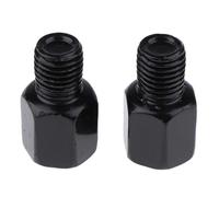 Adattatore Specchio Retrovisore Destro 8Mm - Sinistro 10Mm Bullone Per Moto
