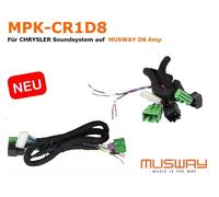 Adattatore specifico per veicolo MUSWAY R1D8 per D8 compatibile con Chrysler