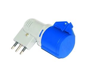 ADATTATORE SPINA 16A/PRESA INDUSTR.CEE