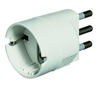 Adattatore Spina 16A/Presa P30 Bco Set 5 Pezzi - Bticino