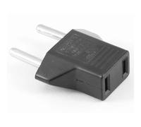Adattatore Spina 2 Poli Piatti a Europea Tipo F Schuko Convertitore Presa USA Giappone satkit