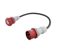 Adattatore spina a 5 pin da 32 A a presa di accoppiamento da 16 A [trifase, 400 V]