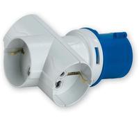 Adattatore spina banchina / 3 Schuko (domestica)