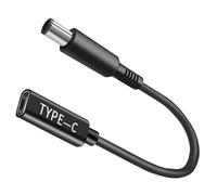 Adattatore spina DC da 100 W, cavo da 7,4 x 5,0 mm, maschio a presa DC 12 V, 19 V, 20 V, adattatore da USB C pd a DC 7,4 x 5,0 mm, adatto per Dell Latitude serie