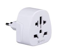 Adattatore Spina Elettrica Inglese UK Italiana IT Adapter Plug Viaggio da Tipo L to a UK, USA American, Australia, EU, China, Thailandia, Japan Adattatore Presa Universale Internazionale