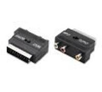 NVS ADATTATORE MONOBLOCCO SCART-3 RCA COMMUTATORE INPUT OUTPUT**PUOI PAGARE ANCHE ALLA CONSEGNA!!!**