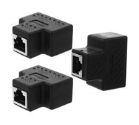 Adattatore splitter Ethernet RJ45 da 3 pezzi, accoppiatore RJ45 femmina da 1 a