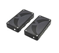 Adattatore splitter multi USB a 4 porte USB ad alta velocità, sottile espansore dati portatile per laptop, PC, configurazione di gioco, tastiera, mouse, unità flash, plug and play (2)