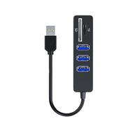 Adattatore splitter USB a 5 porte, trasferimento dati veloce, estensione USB multiporta, leggero, per tastiera del PC portatile