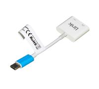 LINK LKADAT153 ADATTATORE SPLITTER USB-C MASCHIO PER RICARICA SMARTPHONE E AUDIO CON MICROFONO PER TELEFONATE E MUSICA CM 15