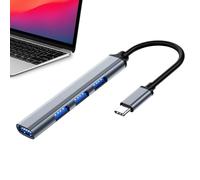 Adattatore Splitter USB - Dispositivo Di Estensione USB Quadrupla Design Della Cassa Robusta, Di Connessione Plug Play | La Pratica Estensione Della Porta Migliora La Configurazione Di